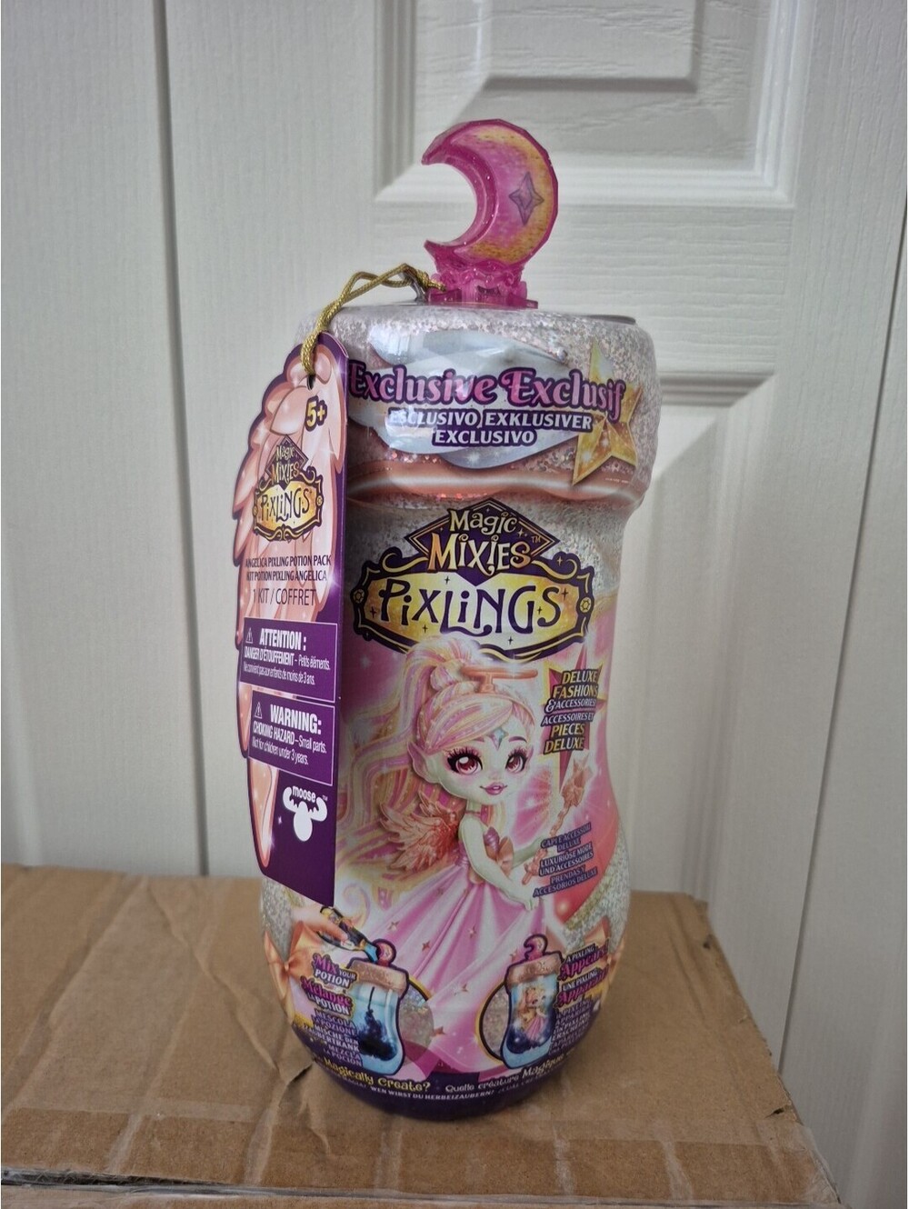 Magic Mixies Pixlings Angelica Exclusive Golden Angel Doll New In Package Rare